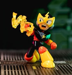 Mega Man 4.5″ Elec Man Action Figure, Toys for Kids and Adults