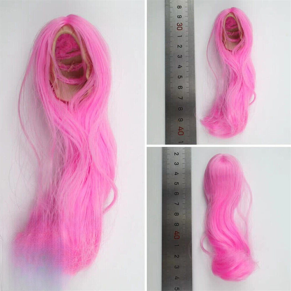 1/6 Scale Artificial Hair Wig Cover 12″ Female Action figure Head Body Toys