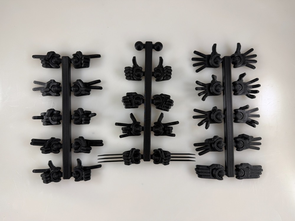 Dummy 13 Additional Hands Kit Choose Your Sizes