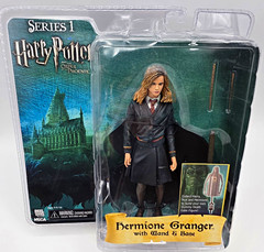 NECA Series 1 Harry Potter Order of the Phoenix Hermione Figure w/ Wand Base NEW
