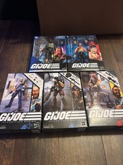 G.i.joe Classified Lot Of 5 Figures NIB – 2 boxes damaged-Figue Mint See Pics