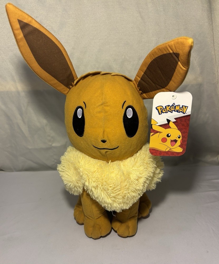 Pokemon 24″ Eevee Plush – Large Jumbo Size – NWT