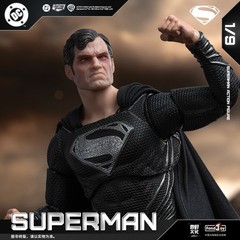 【US In-Stock】HIPLAY Fondjoy Black Superman 2.0 DC1026 Action Figure