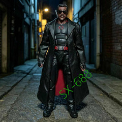 1/12 Custom Wired Coat For 6″ ML Blade Eric Brooks Action Figure （No Figure）