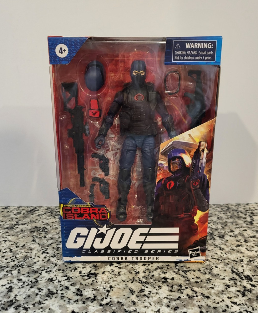 Cobra Trooper 12 Island G.I. JOE COBRA Classified MOC NEW