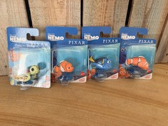 Finding Nemo Set 4 Disney Pixar Micro Figure Collection & Cake Toppers-1 Mattel