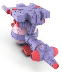 Anime Robot No. 34 Kloppen Daltaniuos Ship 5.5 Cm Centauria Yamato Figure New