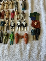 1977 – 1984 Vintage Star Wars 75Action Figures Original Kenner