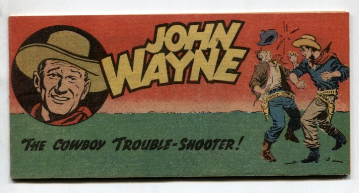 Oxydol / Dreft Promo Comic John Wayne The Cowboy Trouble-Shooter