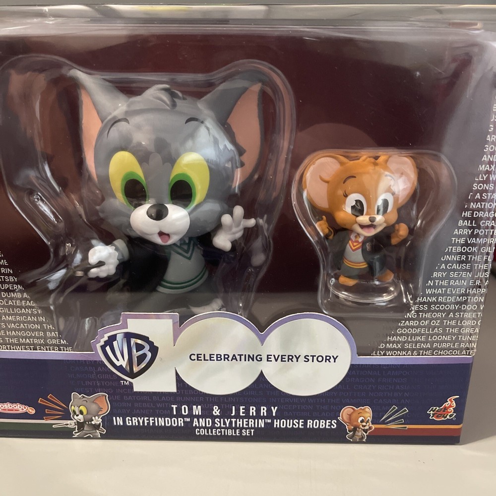 Tom & Jerry – Tom & Jerry in Gryffidor & Slytherin House Robes Cosbaby Set [OE]
