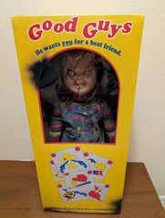 NECA Bride of Chucky Life-Size 1:1 Scale Scarred Chucky Doll Replica NIB