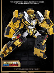 NEW Metal Cardbot ULTIMATE BLUE COP Black Edition Robot Transforming KOREA STOCK
