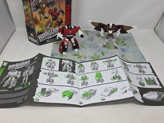 Transformers WFC Kingdom Sideswipe And Maximal Skywarp (Wing Damage)