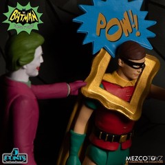 Batman (1966) Classic TV Series Mezco Toyz 5 Points Deluxe Box Batcave Set