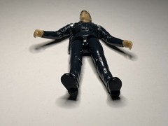Custom T-1000 Terminator Action Figure in Vintage Mego CHIPS style 3.75″ & stand