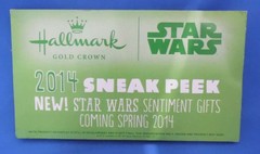 Star Wars 2014 Hallmark New York Comic Con Display Standee NYCC Exclusive