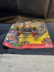 TMNT Teenage Mutant Ninja Turtles Bebop with Shell Drill Weapon Card Unpunched