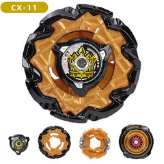 Burst Beyblade CX-11 Emperor Might Deck Black Orange Spinning Top Gyro Toy Gift
