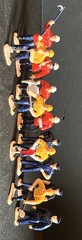 12 Mini Plastic Working Men Figure 1.5 in