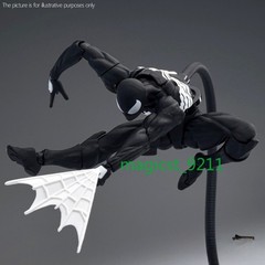 Mess Toys Symbiote Spider-Man Action Figure Black Spide Model Xmas Gift IN USA!!