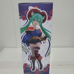 Hatsune Miku Puss in Boots Figure Taito Miku Wonderland Kawaii