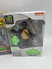 Two Teenage Mutant Ninja Turtles 1988 Remastered and Original Sketch Donatello