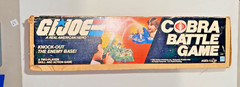 VTG 1982 Hasbro GI Joe Cobra Battle Game w/ Box & Extra Launcher Mostly Complete