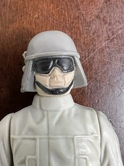 VINTAGE KENNER STAR WARS 1983 ROTJ AT-ST DRIVER AND B-WING PILOT FIGURE LOT