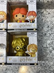 Harry Potter Wizarding World Golden with Wand 4″ Collectible Figures Full Set