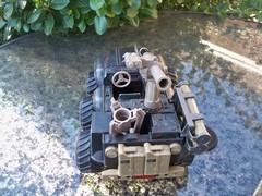 1985 Defender 6×6 Assault Vehicle NEAR Complete Vintage RAMBO Coleco Jeep 1986
