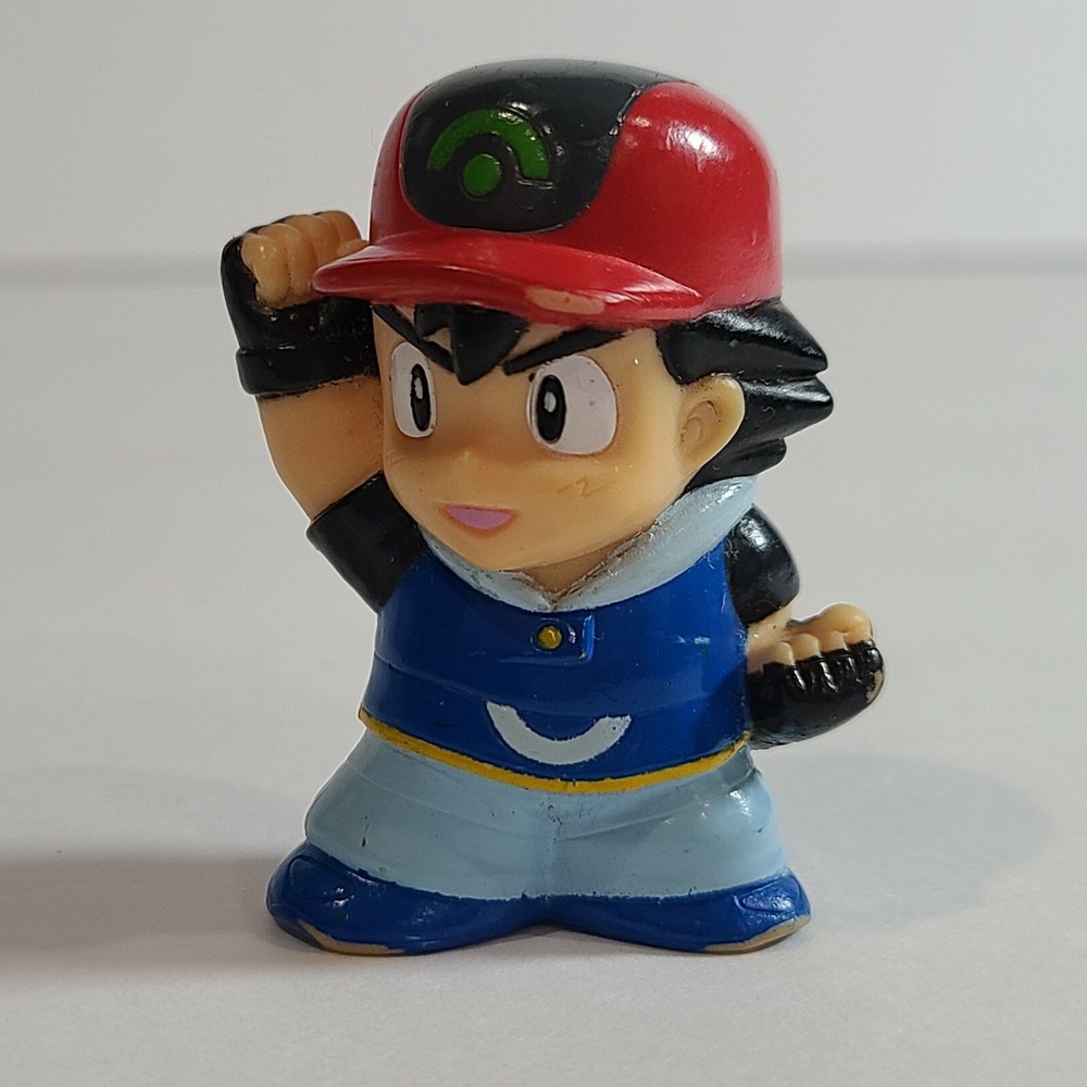 2006 Finger Puppet Pokemon Ash Ketchum Trainer Catch Them All Nintendo Bandai