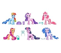 My Little Pony Favorites Together 6 Collection Action Figure Hair Rainbow Dash