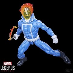 Ghost Rider Marvel Legends Johnny Blaze 6-Inch Action Figure with Motorcycle