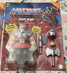 Masters of the Universe Deluxe – RAM MAN MOTU Action Figure
