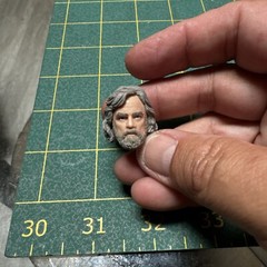 LUKE SKYWALKER Jedi Master Black Series 6″ Scale Star Wars Mark Hamill Head