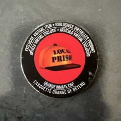 Roblox ORANGE INMATE CAP exclusive virtual RARE CODE SENT via MESSAGE FAST ASAP
