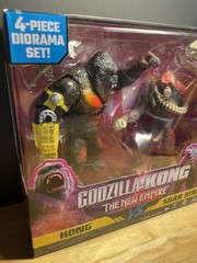 Godzilla x Kong The New Empire Kong vs Skar King 6” Action Figures NEW!