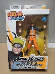 Anime Heroes Uzumaki Naruto Sage Mode 6.5″ Scale Action Figures Switchable Hands