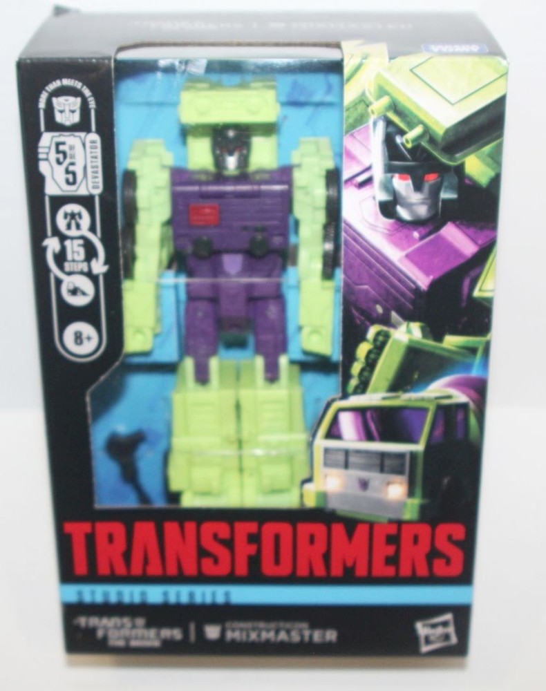 Transformers Studio Series 86 Voyager Class Constructicon Mixmaster Devastator