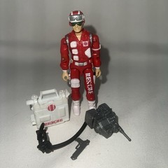 1986 Hasbro G.I. Joe Lifeline V1 Action Figure – 100% Complete – See Description