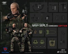 CFTOYS Special Assault Team-Captain 1/12 Soldier Action Figure Model Collection