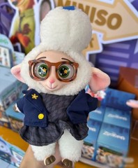 MINISO Zootopia Series Vinyl Plush Toy Pendant Confirmed Blind Box Figure Gift