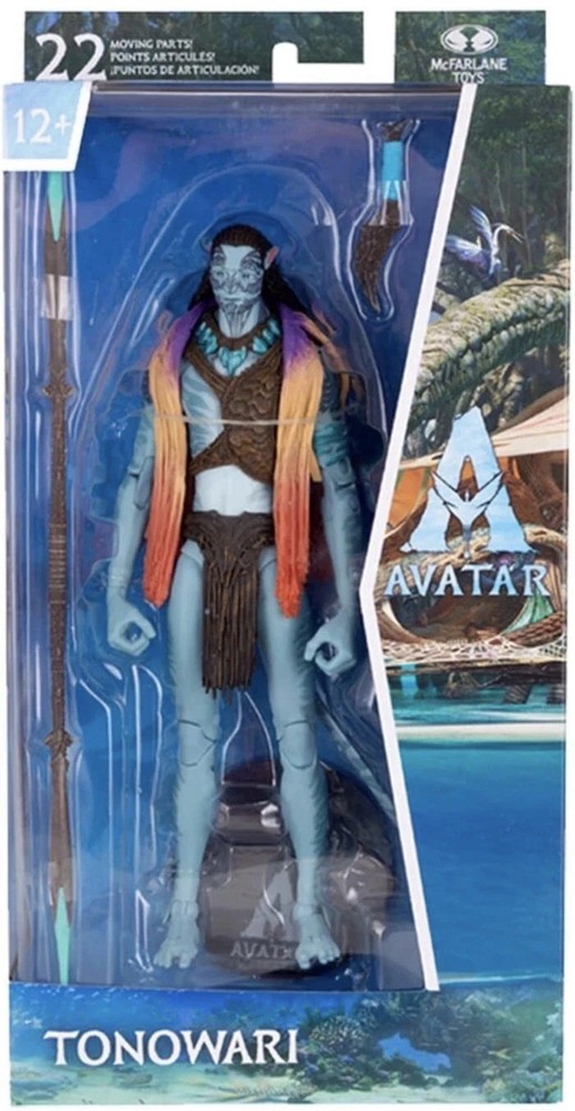 AVATAR TONOWARI ( 8″ ) AVATAR: WAY OF WATER ( 2022 ) ACTION FIGURE ( McFARLANE )