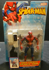 Marvel Toy Biz The Amazing Spider-Man Super Strength Spider-Man Action Fig 2005