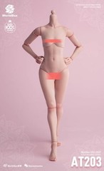 Worldbox AT203 1/6 Female Joint Body Normal Flexible Pale 12” Action Figure