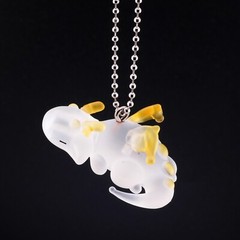 Qualia Clear Baby Dragon Keychain Figure Japan Blind Box 1 Random Gashapon Toy