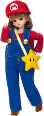 Takara Tomy Licca-chan Doll Super Mario Style LD-33 Nintendo Japan New