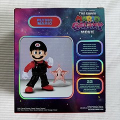 Jakks Pacific Super Mario Galaxy Movie Flying Mario Action Figure with Accessory
