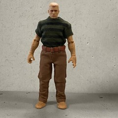 PB-SND-SET: Green Shirt & Brown pants for Marvel Legend Spider-Man Movie Sandman