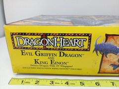 Kenner Vintage 1996 DRAGONHEART Evil Griffin Dragon and King Einon Set Sealed